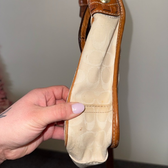 Coach Vintage Bleecker Signature Jacquard Flap Bag - Picture 6 of 9